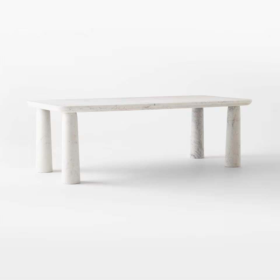 Babylon Marble Dining Table by Mermelada Estudio