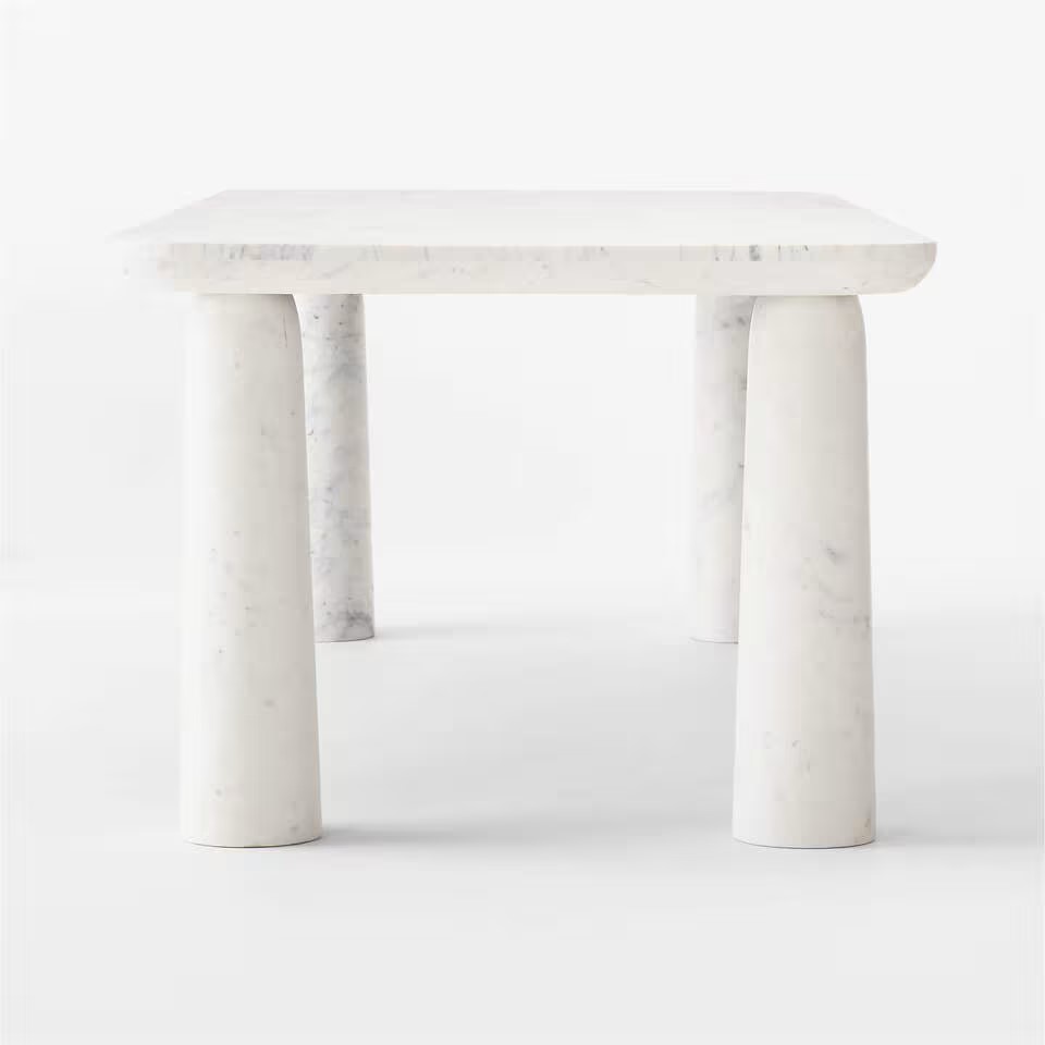 Babylon Marble Dining Table by Mermelada Estudio