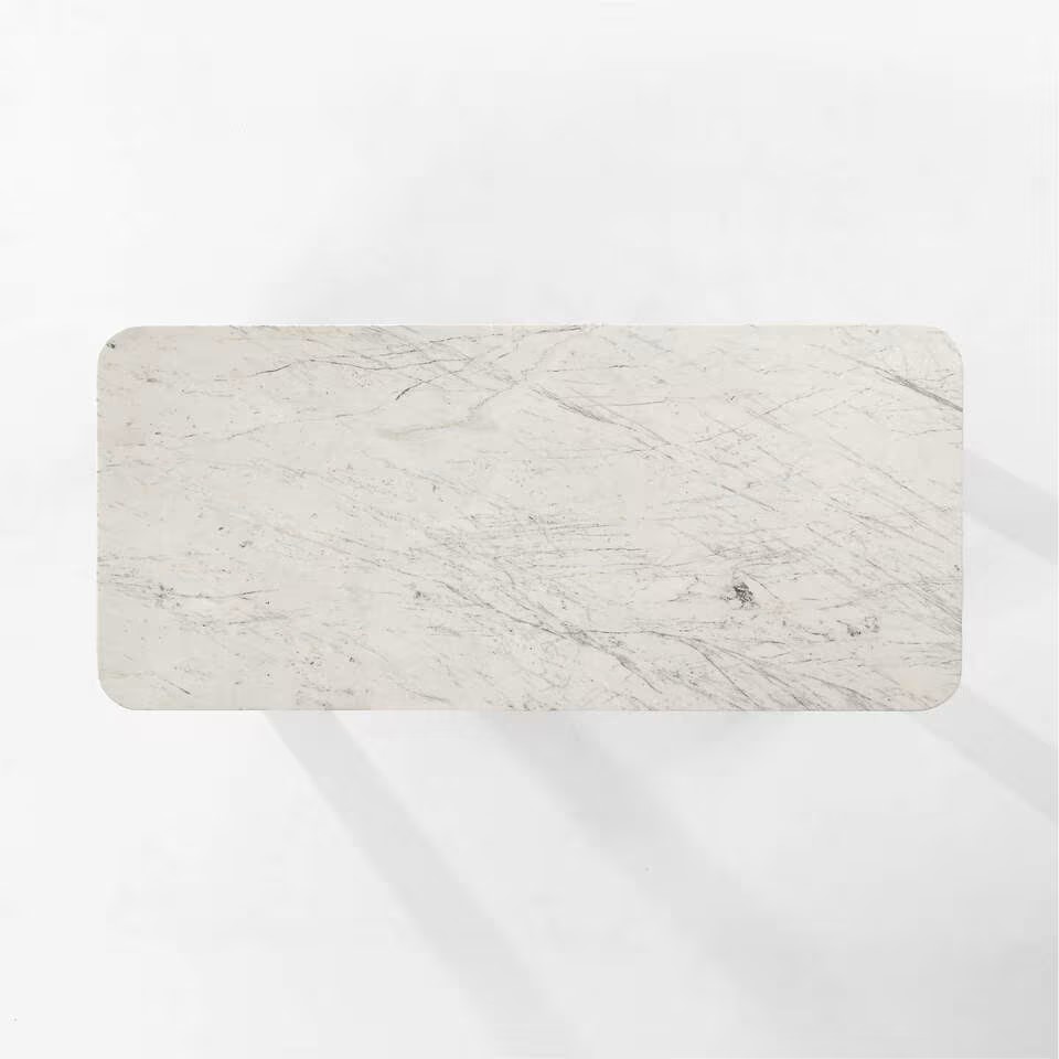 Babylon Marble Dining Table by Mermelada Estudio
