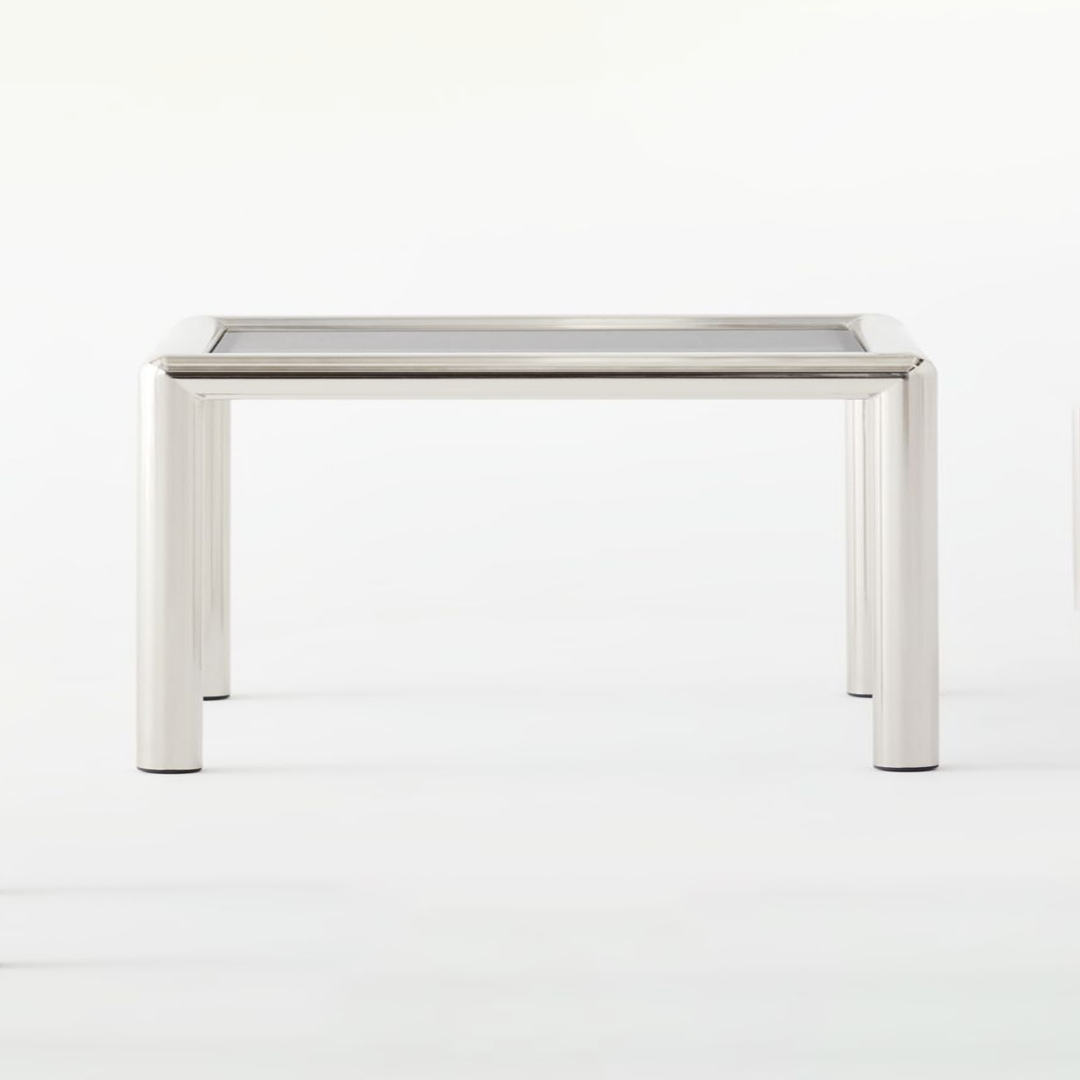 Conrad Wired Glass Coffee Table by Mermelada Studio