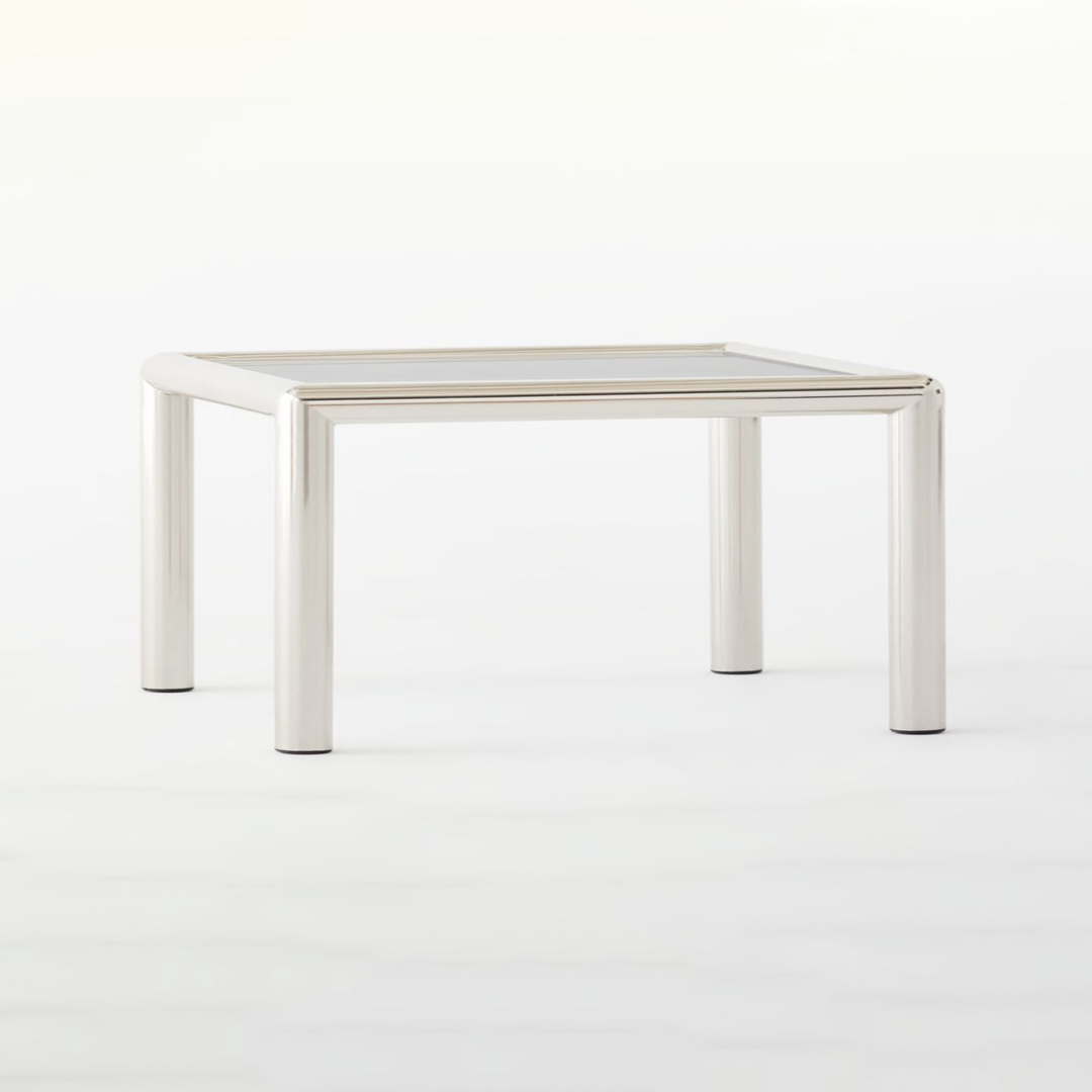 Conrad Wired Glass Coffee Table by Mermelada Studio