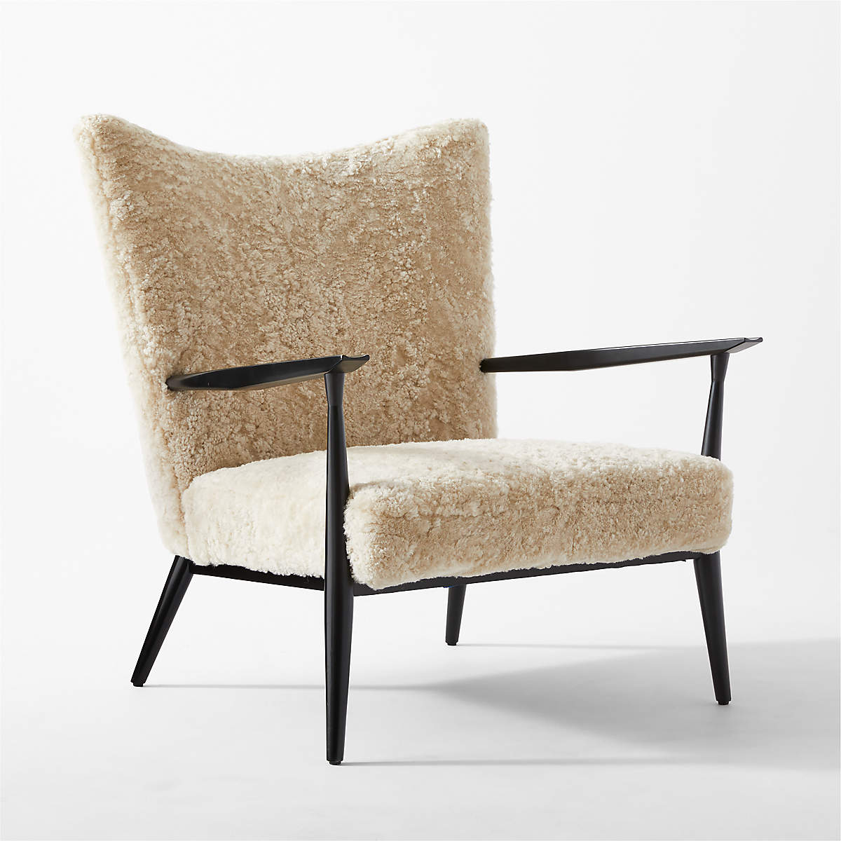 Puma Shearling Lounge Chair by Paul MacCobb