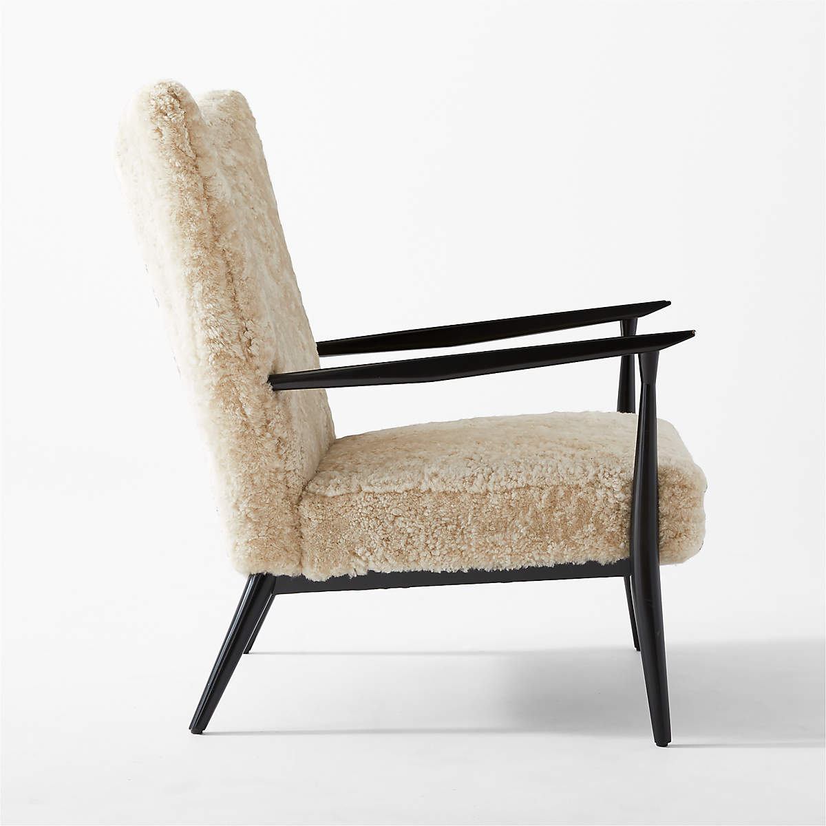 Puma Shearling Lounge Chair by Paul MacCobb