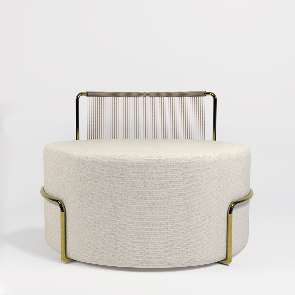 Oasis Lounge Chair by Pilar Iannibelli
