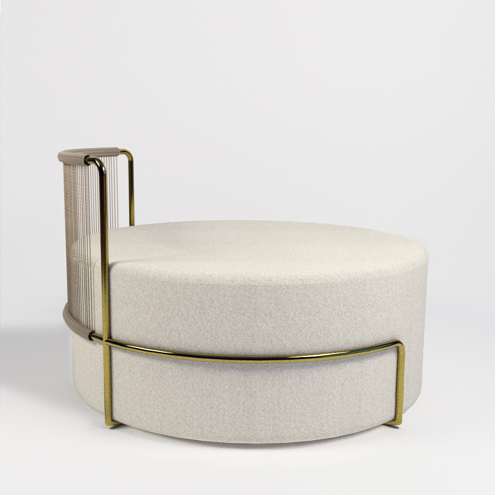 Oasis Lounge Chair by Pilar Iannibelli