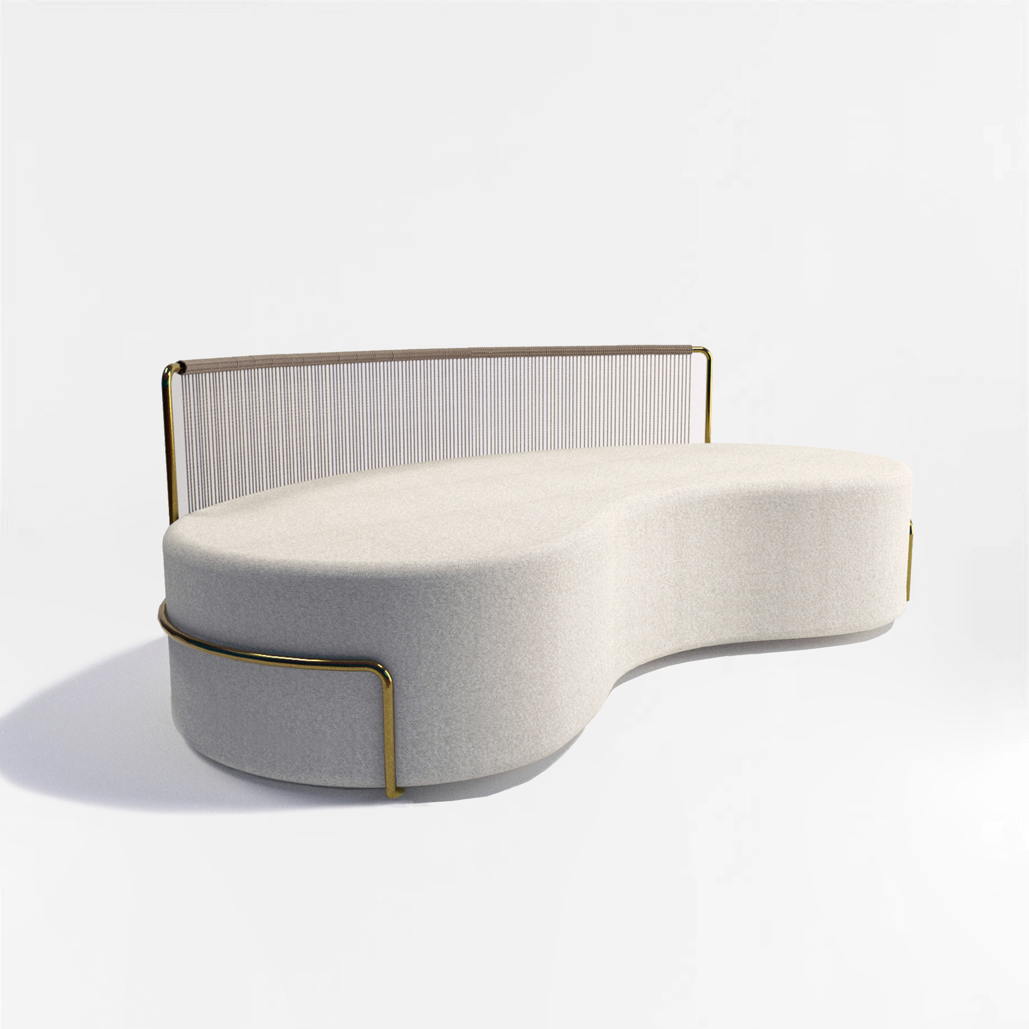 Oasis Curved Sofa by Pilar Iannibelli
