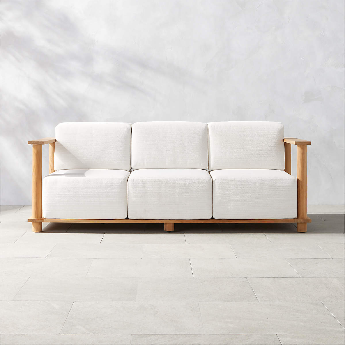 Pinet Teak Outdoor Sofa by Ross Cassidy