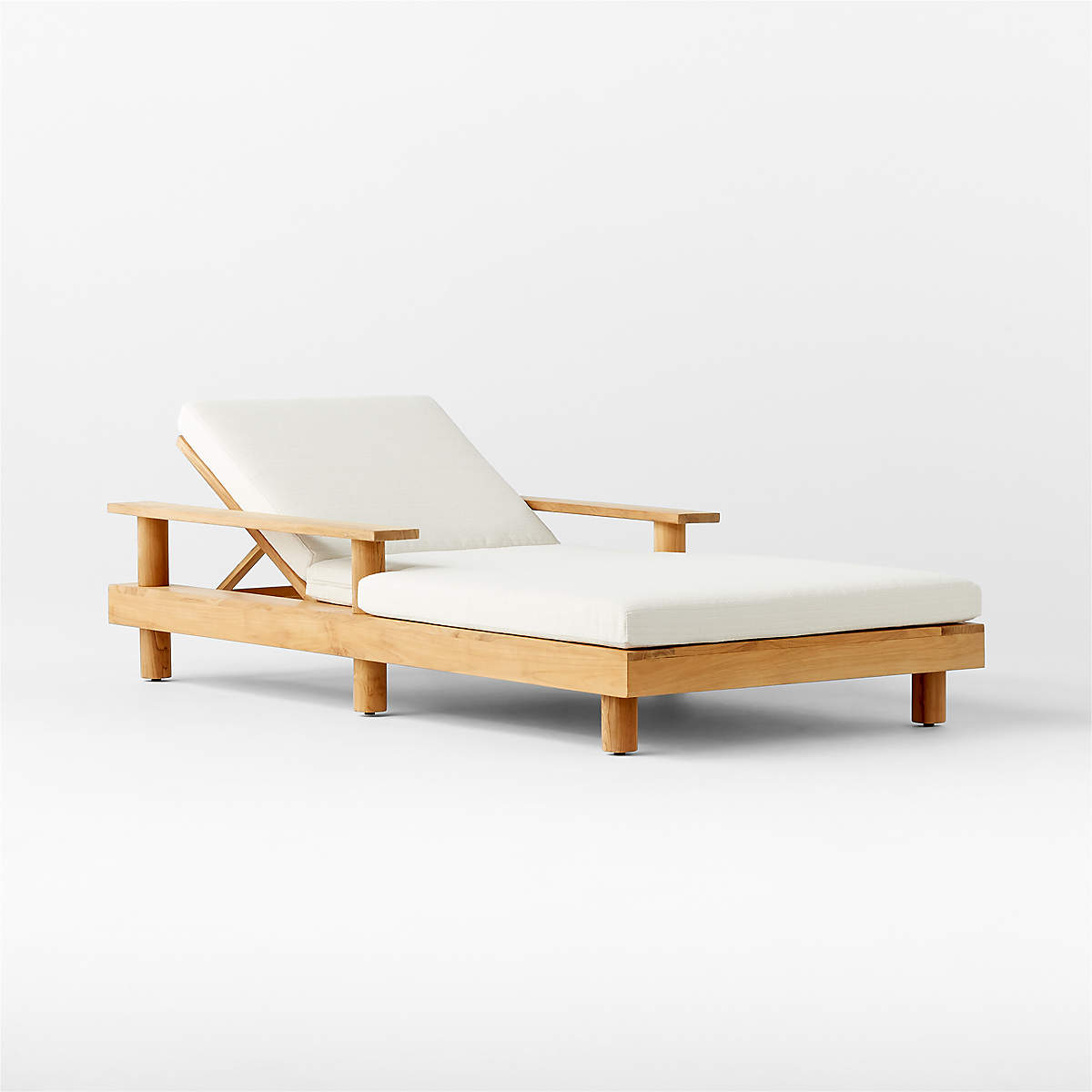 Pinet Teak Sun Lounge by Ross Cassidy
