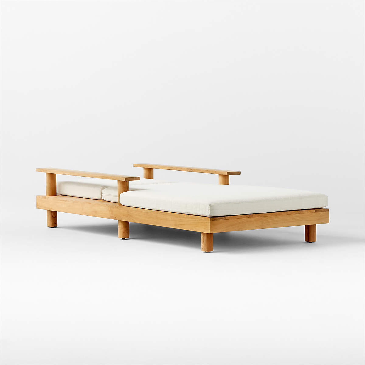 Pinet Teak Sun Lounge by Ross Cassidy
