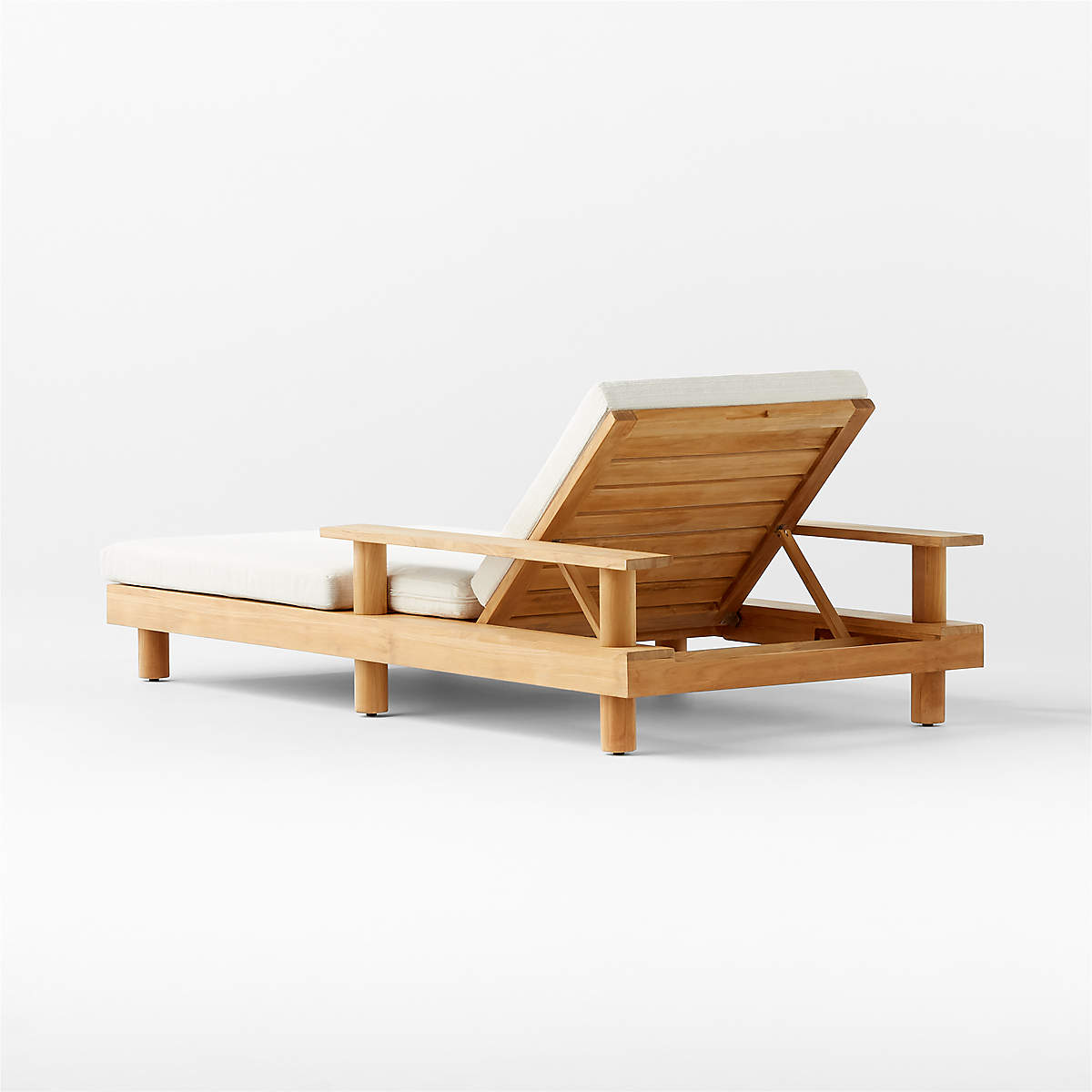 Pinet Teak Sun Lounge by Ross Cassidy