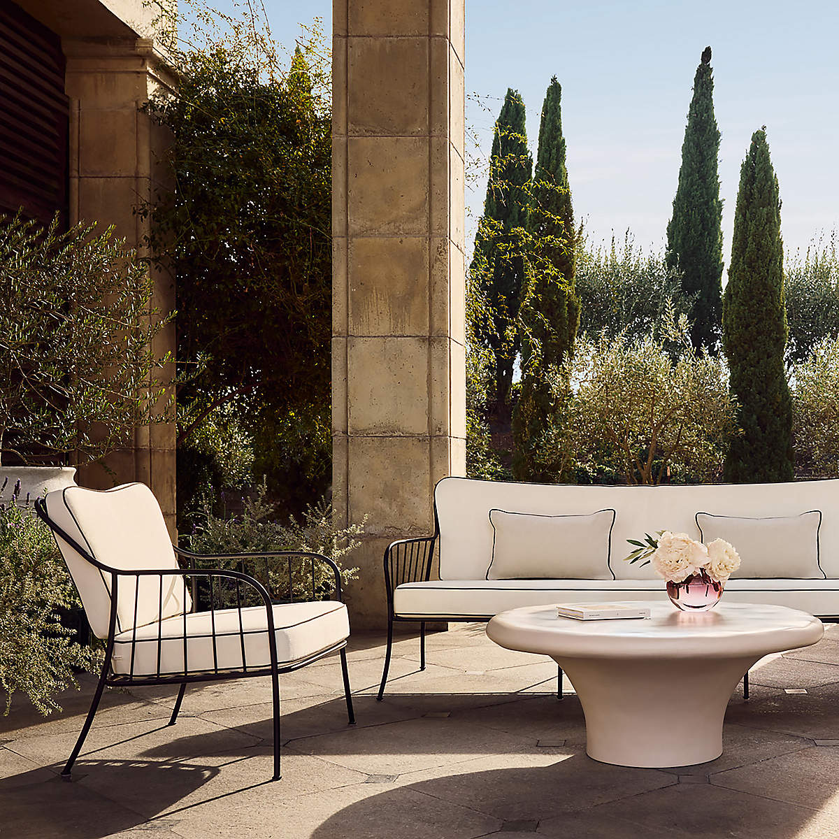Welling Outdoor Lounge Chair by Sam Baron