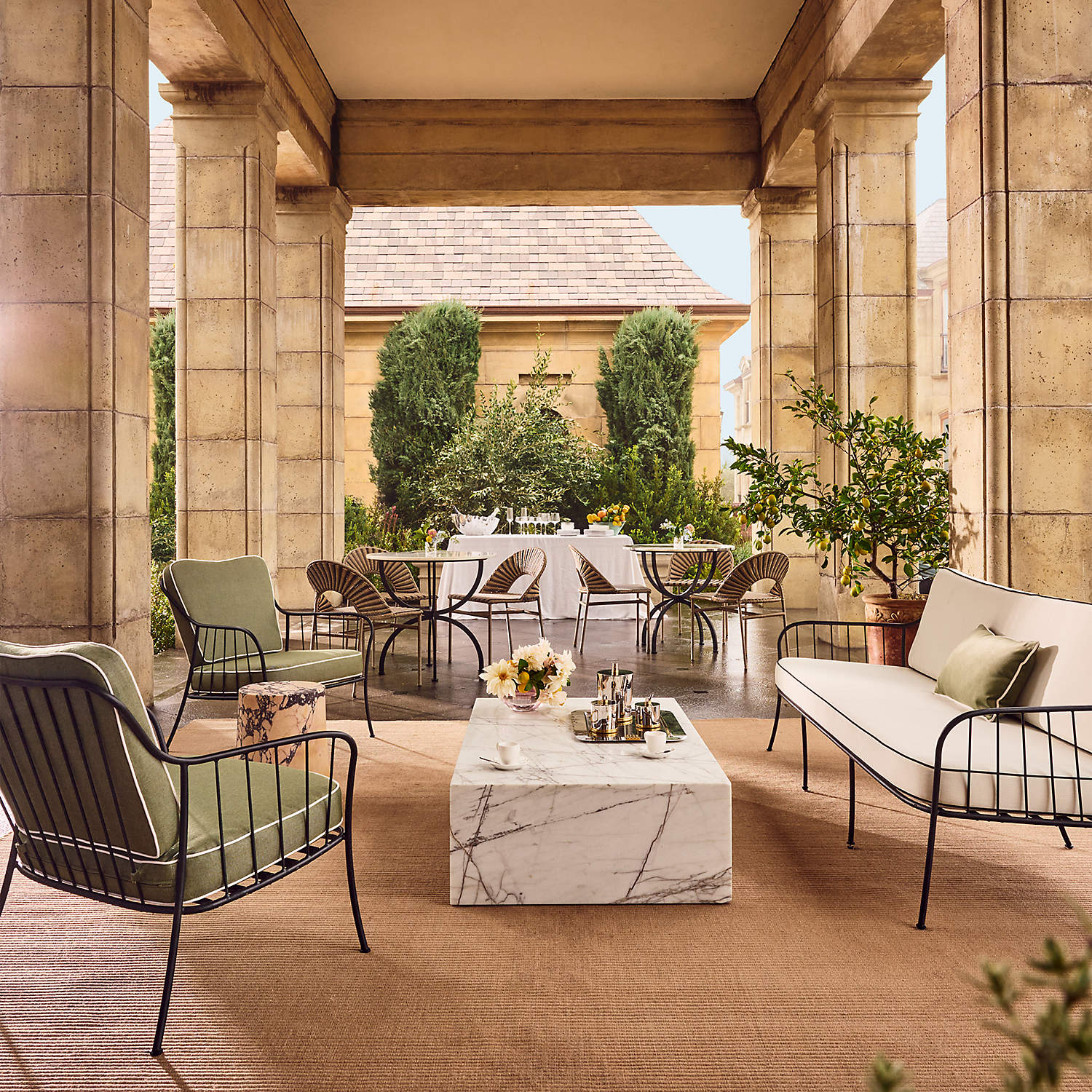 Welling Outdoor Sofa by Sam Baron