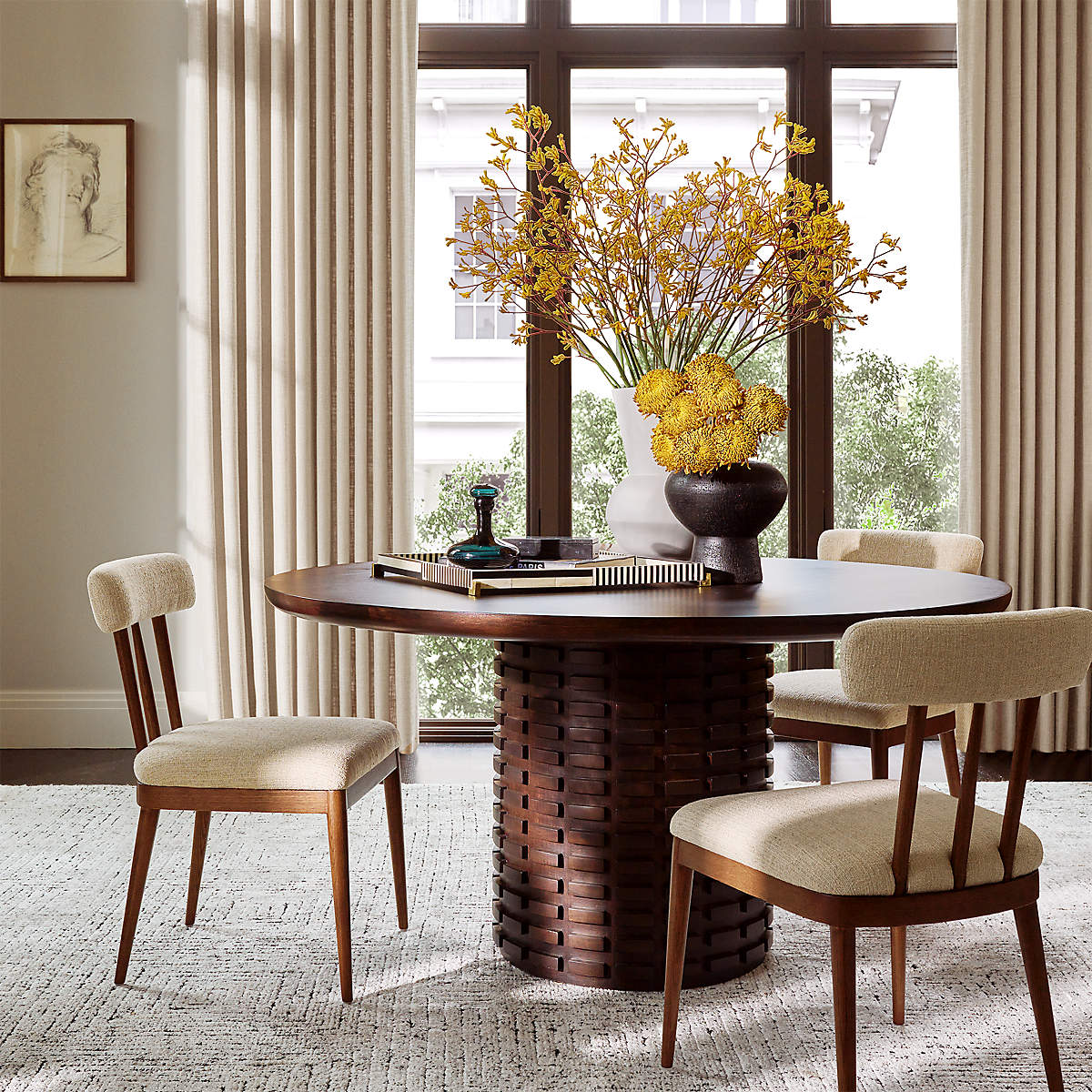 Toron Round Dining Table by Sandra Githinji