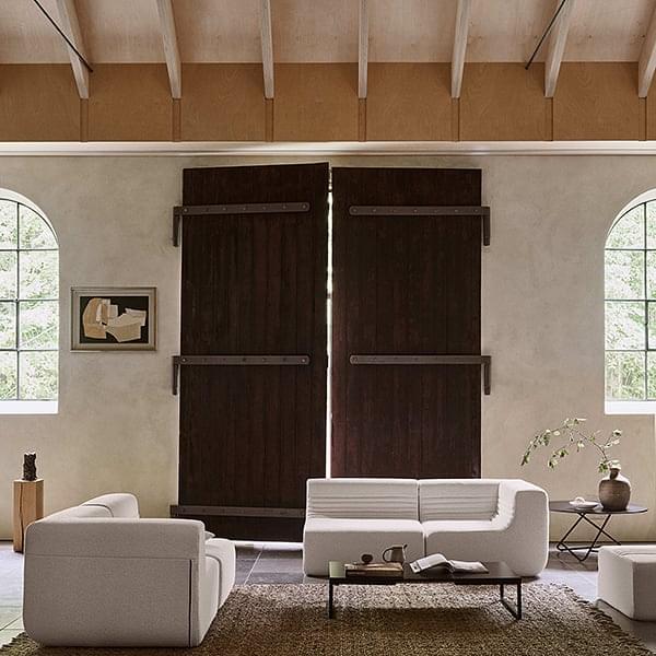 Loveseat Armless Chair by Stine Engelbrechtsen