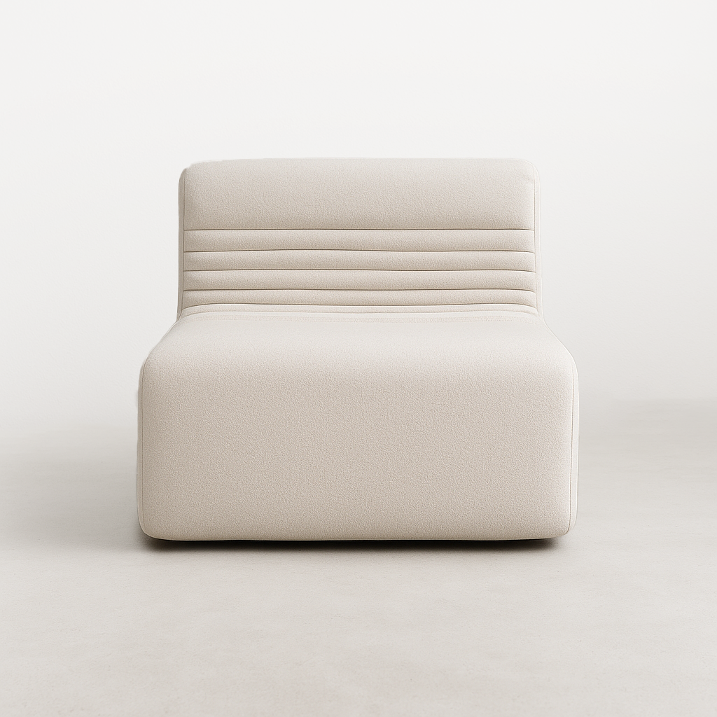 Loveseat Armless Chair by Stine Engelbrechtsen