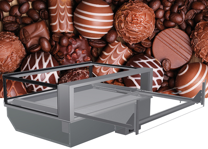 Euro-Counter Praline 280 E BE SLIDE OUT 1000