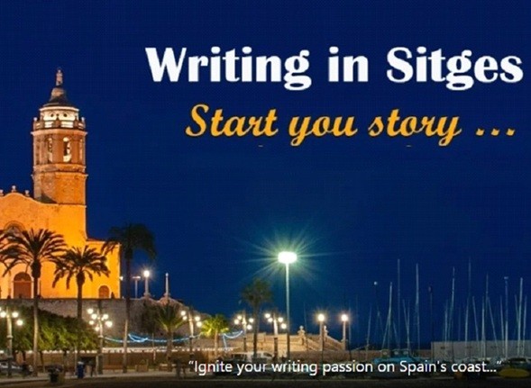 Writing in Sitges, Spain!