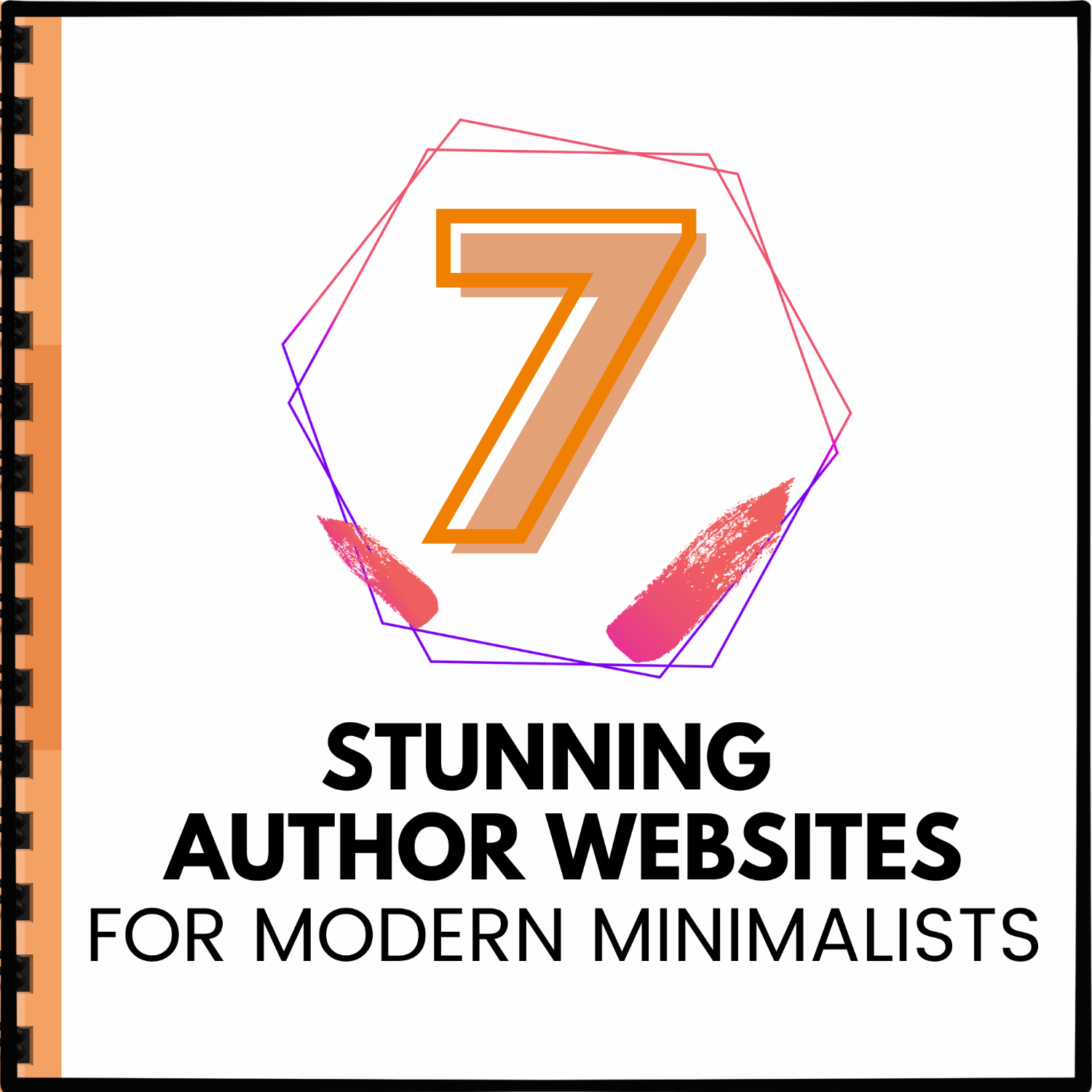 7 Stunning Author Websites for Modern Minimalists