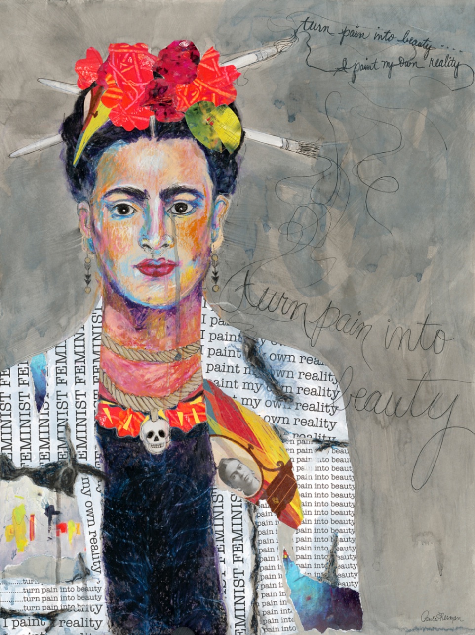 Frida Kahlo by Paula Kerman