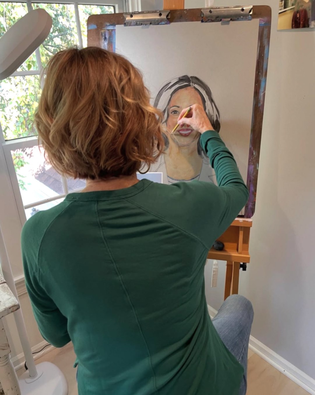 Working on Kamala Harris