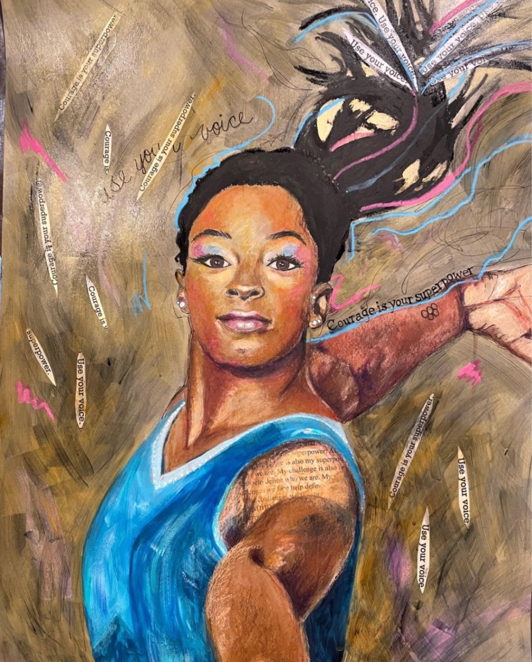 Simone Biles by Paula Kerman