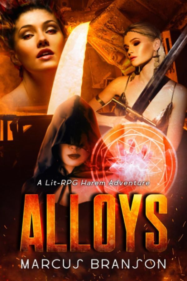 Book cover for Alloys: A Lit-RPG Harem Adventure