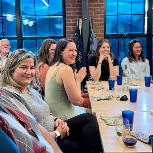Audience clapping