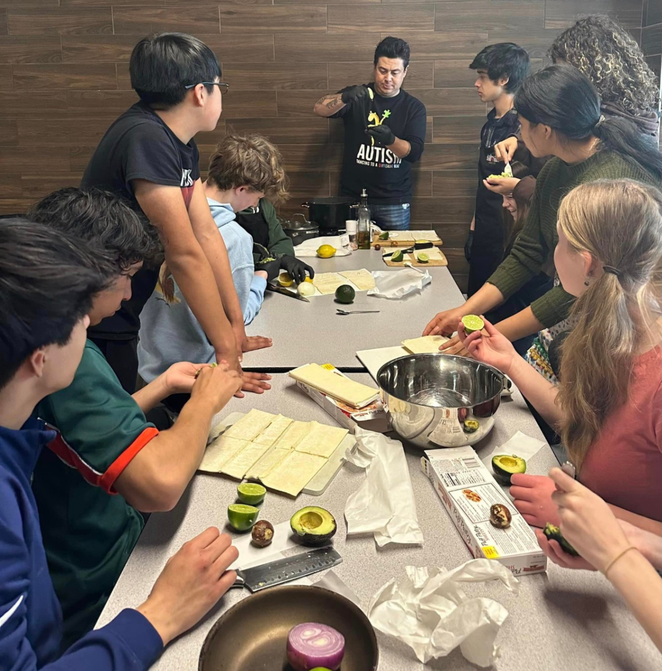 Teaching empanadas