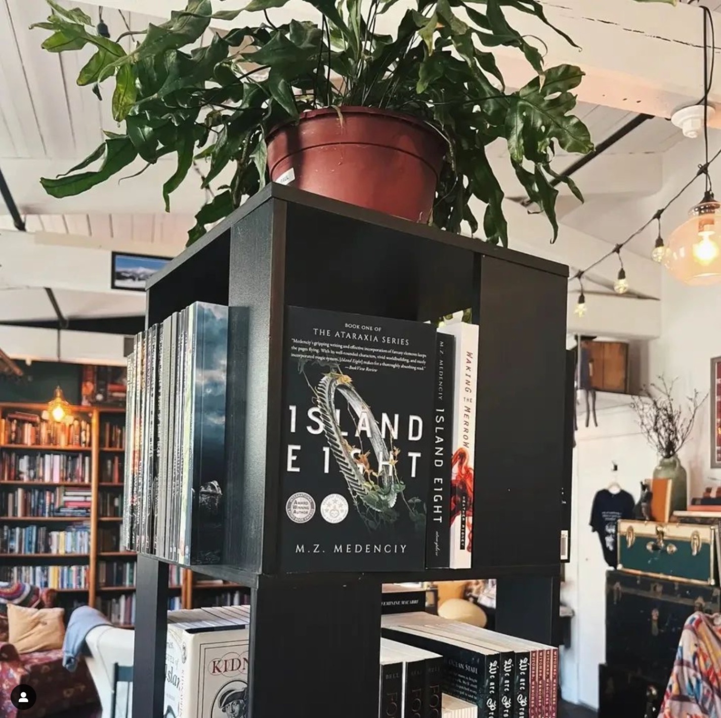 My book on shelf