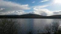 Carron Valley reservoir