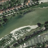 Pont D Ain - Rive Gauche De L Ain En Amont Du Pont Sur L Ain