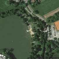 Bathing lake Sulzfeld, Sulzfeld, bathing zone/bathroom