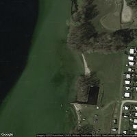 Gr. Ploener See; Ruhleben; at the campsite