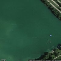 Thenner Weiher, Wartenberg, DLRG Steg