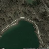 Excavator lake, Ingolstadt, bathing area near Fischerheim