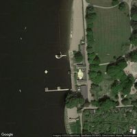 Wakenitz; bathing establishment Marli