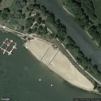 Lac De La Base De Loisirs D Orthez