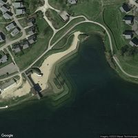 The Lac de la Plate size