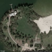 Bathing island in the Steinhuder Meer