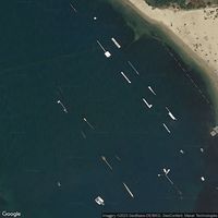 Bavarian lake Nethen, beach