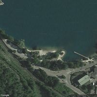 Lac De Nantua - Plage De La Colonne