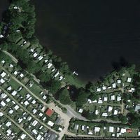 Lanzer See; Basedow; at the campsite