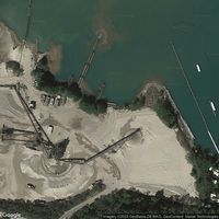 Kiessee, Horstfelde, water ski system