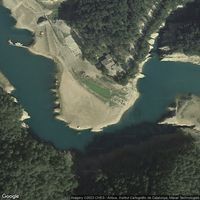 Embalse La Baells Vilada