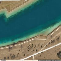 Riemer-See, Muenchen, Suedufer, bathing beach