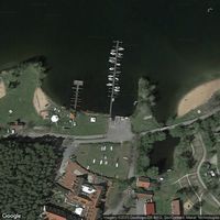 Small Brombachsee, Pfofeld, bathing beach campsite