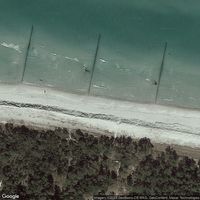 Baltic Sea, Prerow, Hohe Düne parking lot