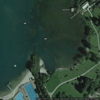 Tegernsee, Rottach-Egern, Strandbad Rottach-Egern