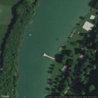 Woehrsee, Burghausen, Steg near Kiosk