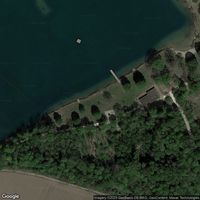 Pfuhler bathing lake, Neu-Ulm, Suedufer